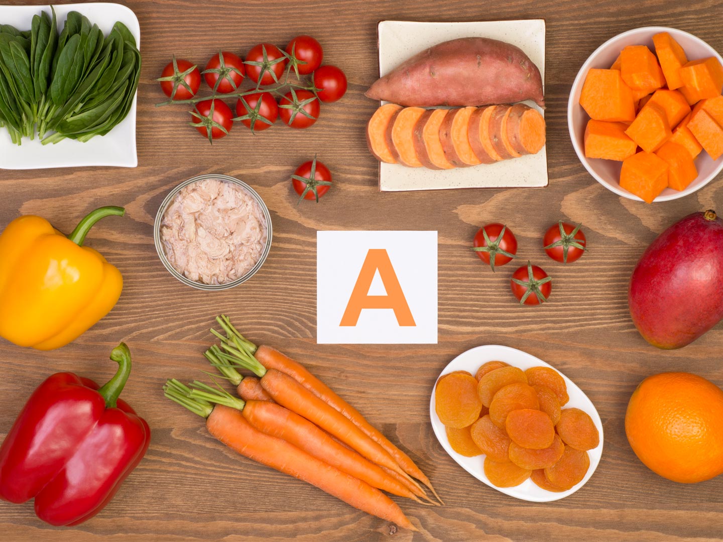 12 نوع من الأطعمة تحتوي على نسبة عالية من فيتامين أ - me-ana